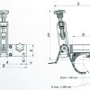 DMP 0250/0251 Pipe Cradle for Mag Drills
