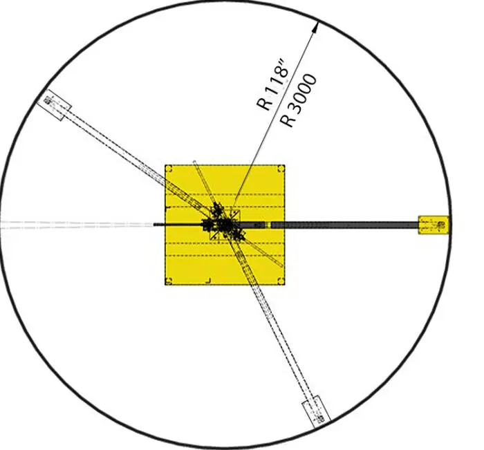 Hydraulic MIG Wire Feeder Boom - Imagen 2