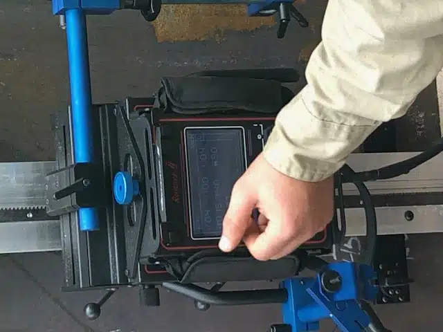 Rail Runner Welding Carriage Vertical