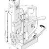 D400 XTS Industrial Magnetic Drilling Machine with Swivel Base - Imagen 2