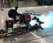 Torch Runner with wirefeeder for Aluminum