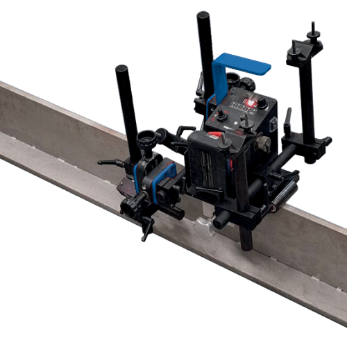 battery Powered Beam RUnner CDL Dual Torch Welding Tractor